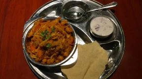 Masala Dosa und Sambar