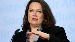 Nahles will Haltelinie für gesetzliche Rente