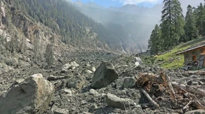 Der Klimawandel nagt am Berg, die Hänge kommen ins Rutschen
