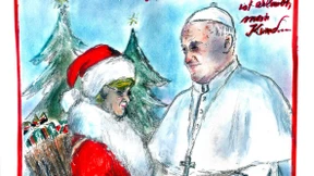 Lagerfeld sieht schon die Ökumene voraus