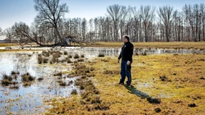 Land unter für den Moorbauern