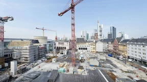 Frankfurter Altstadt ist einige Monate in Verzug 