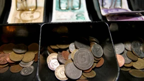 Eine Kiste Bier für zwanzig D-Mark 