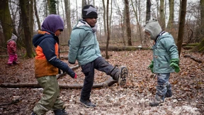 Als die Kinder den Wald verließen