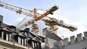 Geringerer Rückgang der Baugenehmigungen