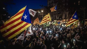 Zehntausende für katalanische Unabhängigkeitsanführer