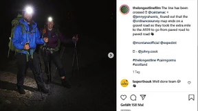 84 Stunden geradeaus durch die Natur