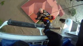 Australier retten sich vor den Fluten