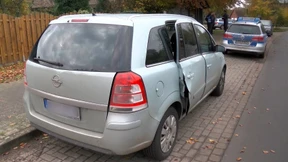 Auto explodiert beim Anzünden einer Zigarette