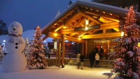 Zu Besuch bei Santa Claus