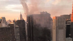 Verletzte bei Brand in Trump-Tower