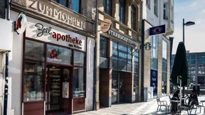 Die Mohren-Apotheke gehört zu Frankfurt