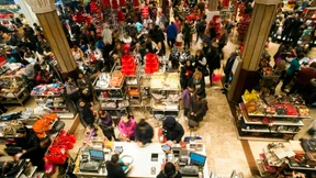 Schlange stehen am „Black Friday“