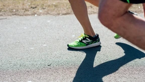 ... in dem ich einen 100-Kilometer-Lauf beendet habe