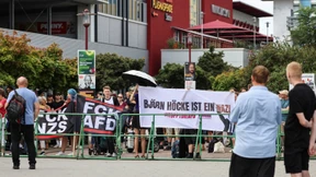 Wie es zur Konfrontation zwischen Höcke und Demonstranten kam