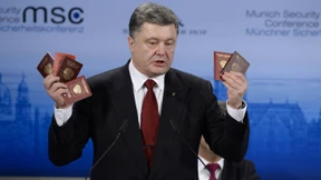 Poroschenkos Nummer mit den Pässen