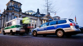 Polizei verstärkt Schutz des Bundestags