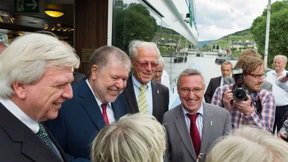 Zufriedenheit im Angesicht der Loreley