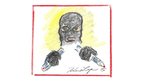 Ein Täter mit Gloriole