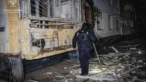 Russischer Drohnenangriff auf Charkiw