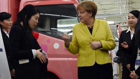 Merkel wirbt in Japan für Freihandel