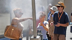 Mit kühlem Nebel gegen Hitzewellen