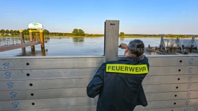 Hochwasserwelle der Oder nähert sich deutscher Grenze