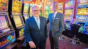 Nachmittags im Casino