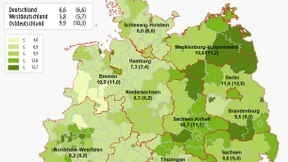 56.000 Arbeitslose mehr als vor einem Jahr