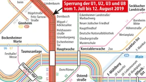 Umwege auf zentraler Nord-Süd-Achse