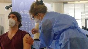 Ein Drittel ist mindestens einmal geimpft