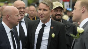 AfD-Mitglieder bei Demo in Chemnitz
