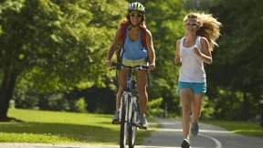 Joggen für die geringe Versicherungsprämie