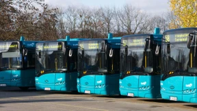 Fahrgäste zufrieden mit Frankfurts Bussen