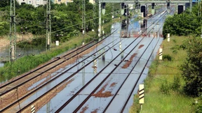 Bilder vom Hochwasser am 8. und 9. Juni