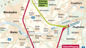 Südumfliegung soll auch bei Verbot kurzfristig bleiben