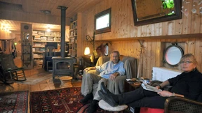 Ein Heim auf dem Wasser