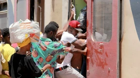 An der Grenze ausgesetzt