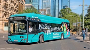 Mobilitätswende bei Frankfurter Bussen: Wasserstoff statt Diesel