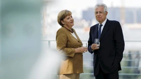 Merkel bekräftigt Ablehnung einer Banklizenz für den ESM