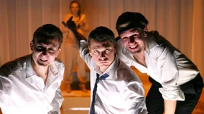 Drei Männer im Weh, juchhe!