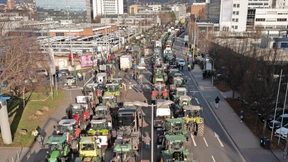 Am Mittwoch wieder Autobahnblockaden