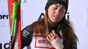 Goggia gewinnt mit gebrochener Hand