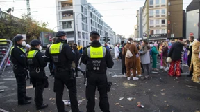 50.000 Menschen in den Feierzonen