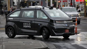 Mit dem Roboterauto durch Las Vegas