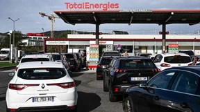 Fast jede dritte französische Tankstelle mit Engpässen