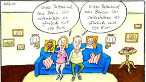 Der Groll der Sparsamen