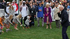 Biden und Ehefrau Jill empfangen Kinder zum Ostereierrollen