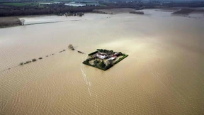 Hochwasser im Südwesten Frankreichs