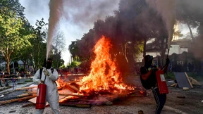 Barrikaden und Brandsätze – Chile erlebt unruhigen Jahrestag